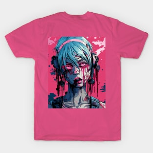 Splash Zombie Girl T-Shirt